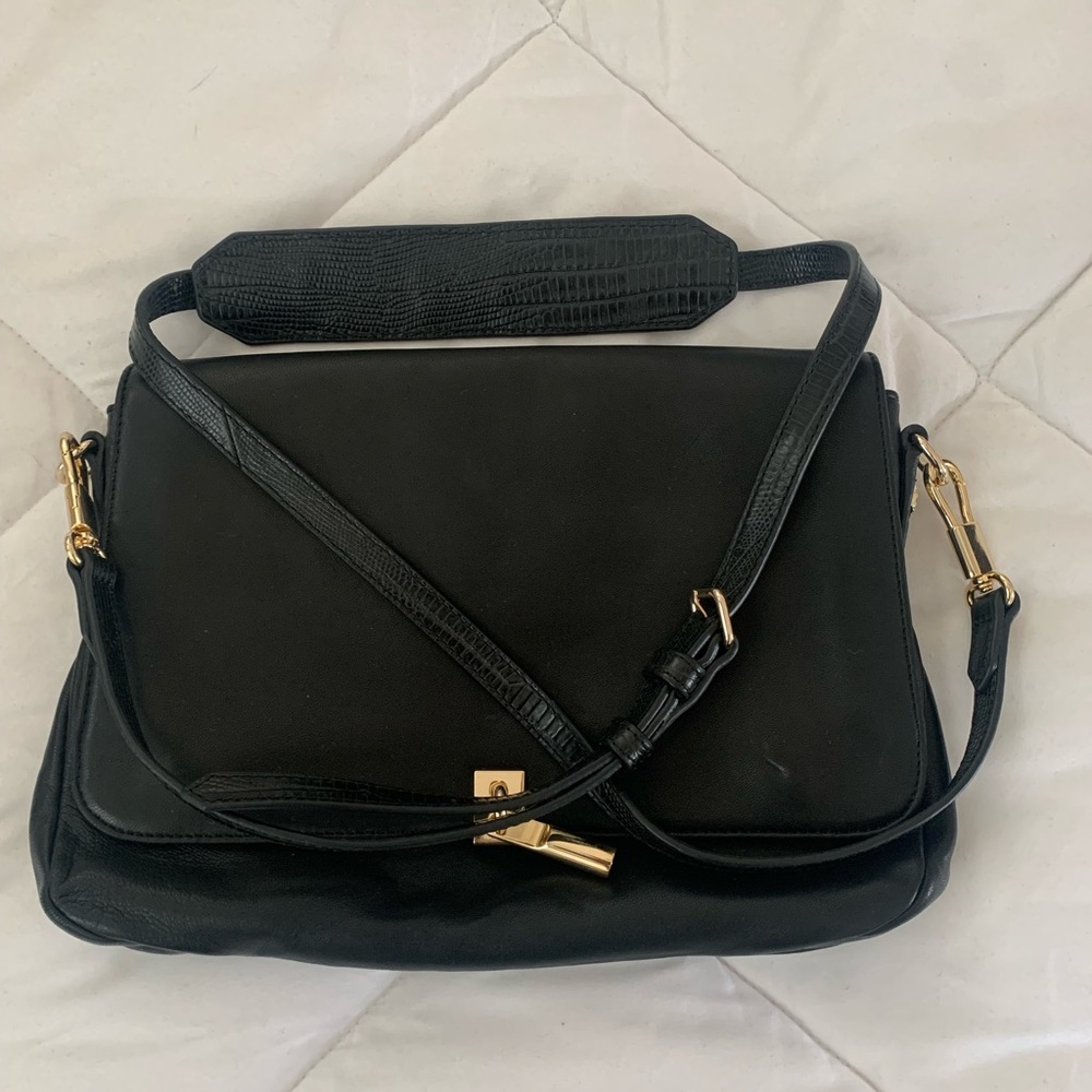 Elizabeth & James Cynnie Mini Leather Crossbody Bag